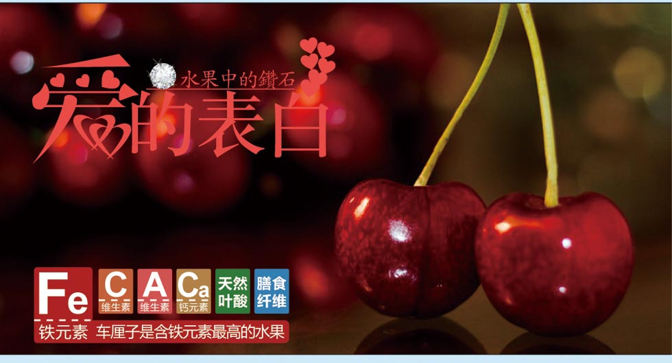 The shipment of Chilean cherries to China will be shortened by five days